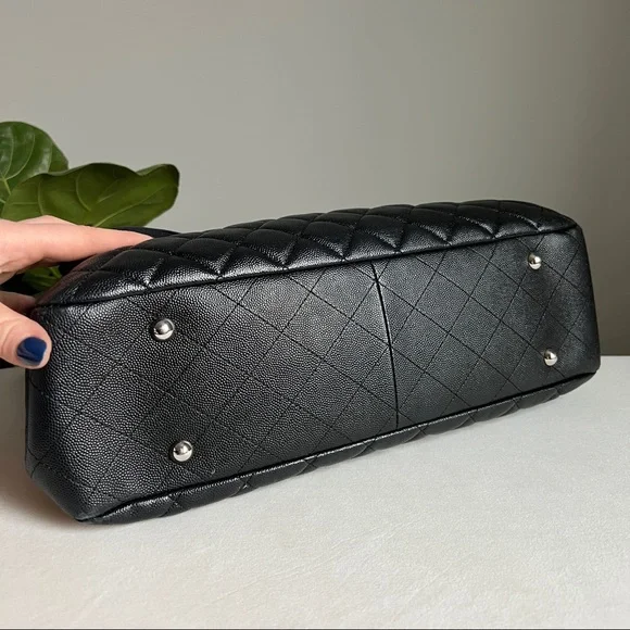 SOLD 🤩 Chanel shopper grain leather tote - Picture 7 of 16